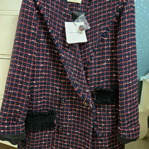 아뜰리에 럭키슈에뜨 트위드 자켓