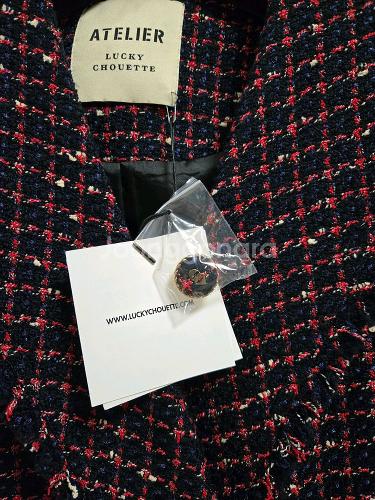 아뜰리에 럭키슈에뜨 트위드 자켓--6