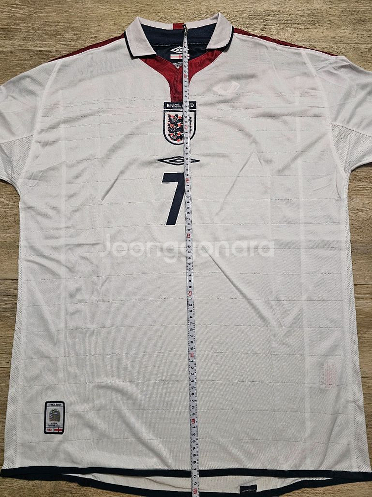 잉글랜드 국가대표 베컴 마킹 올드 유니폼 레트로 유니폼--7