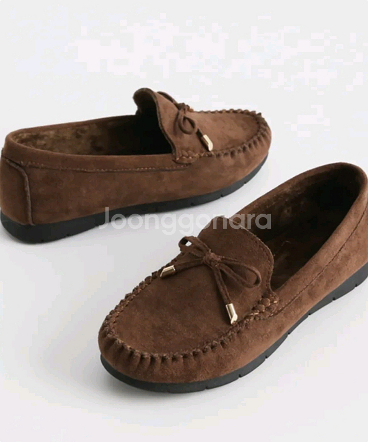 새상품 털안감 로퍼 털신발 겨울로퍼 어그슬리퍼--2