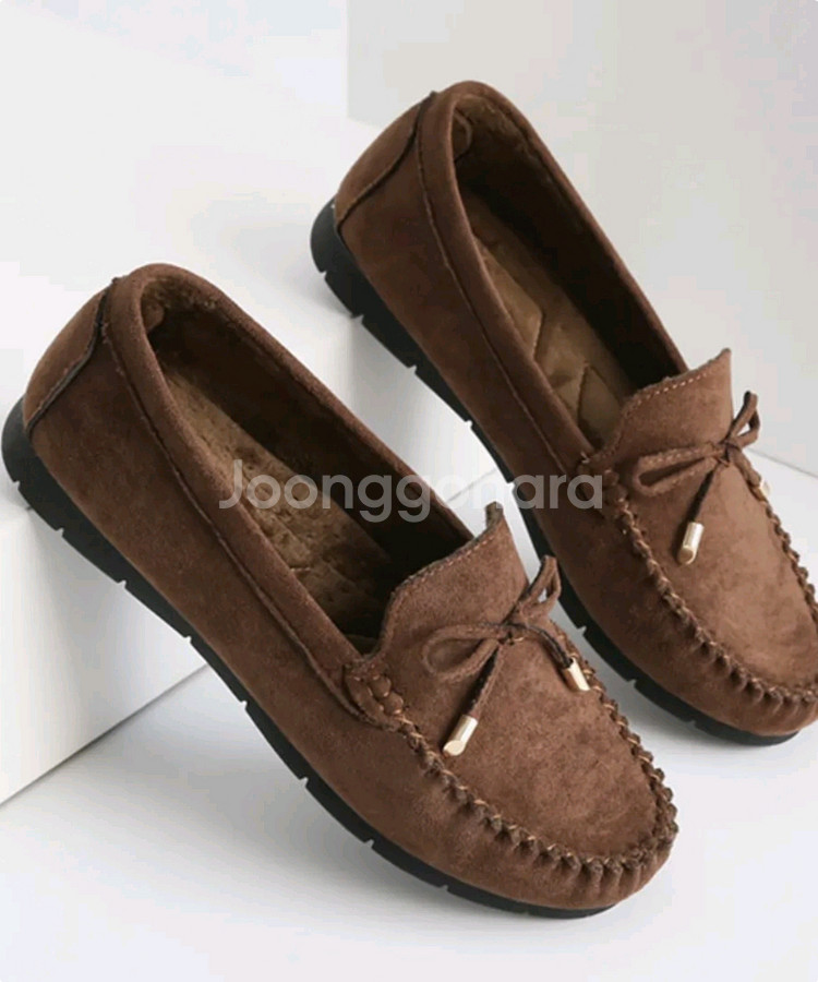 새상품 털안감 로퍼 털신발 겨울로퍼 어그슬리퍼--1