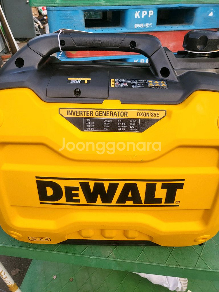 디월트 발전기 3.5키로 테스트만 0시간--1