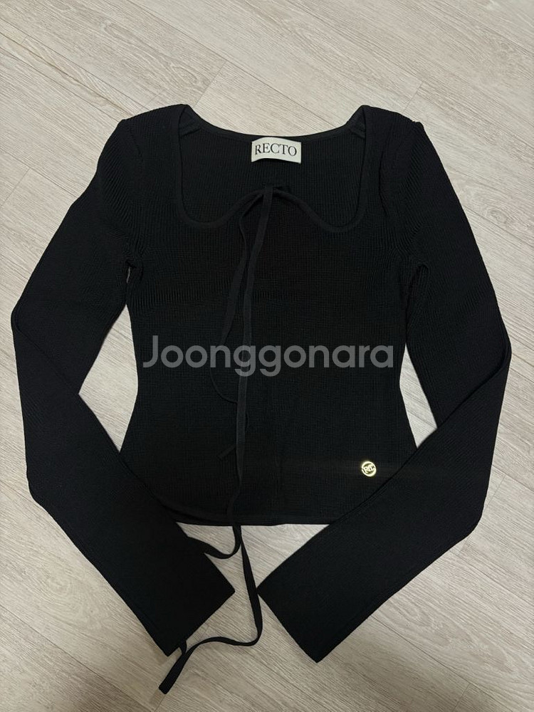 [실사 첨부] 렉토 recto 모나코 니트 S (고윤정 니트)--1