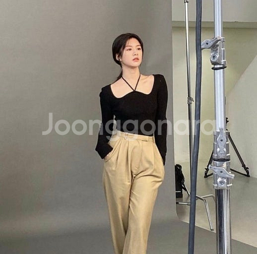 [실사 첨부] 렉토 recto 모나코 니트 S (고윤정 니트)--0