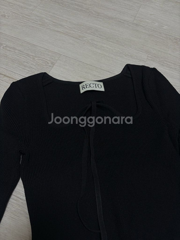 [실사 첨부] 렉토 recto 모나코 니트 S (고윤정 니트)--2
