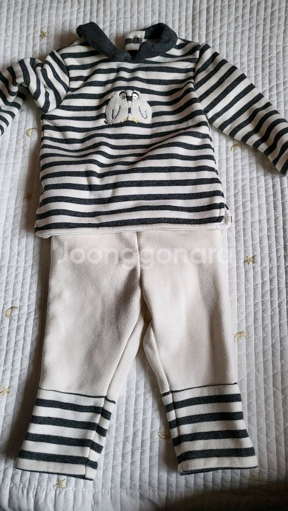 밍크뮤 기모 상하세트--0