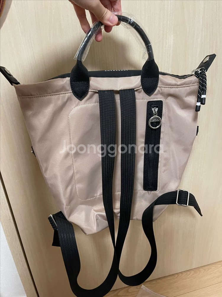 [새상품]롱샴 플리아쥬 에너지 백팩 베이지핑크--1