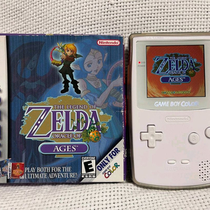 젤다의 전설 Oracle of Ages 정품 북미판 박스세트