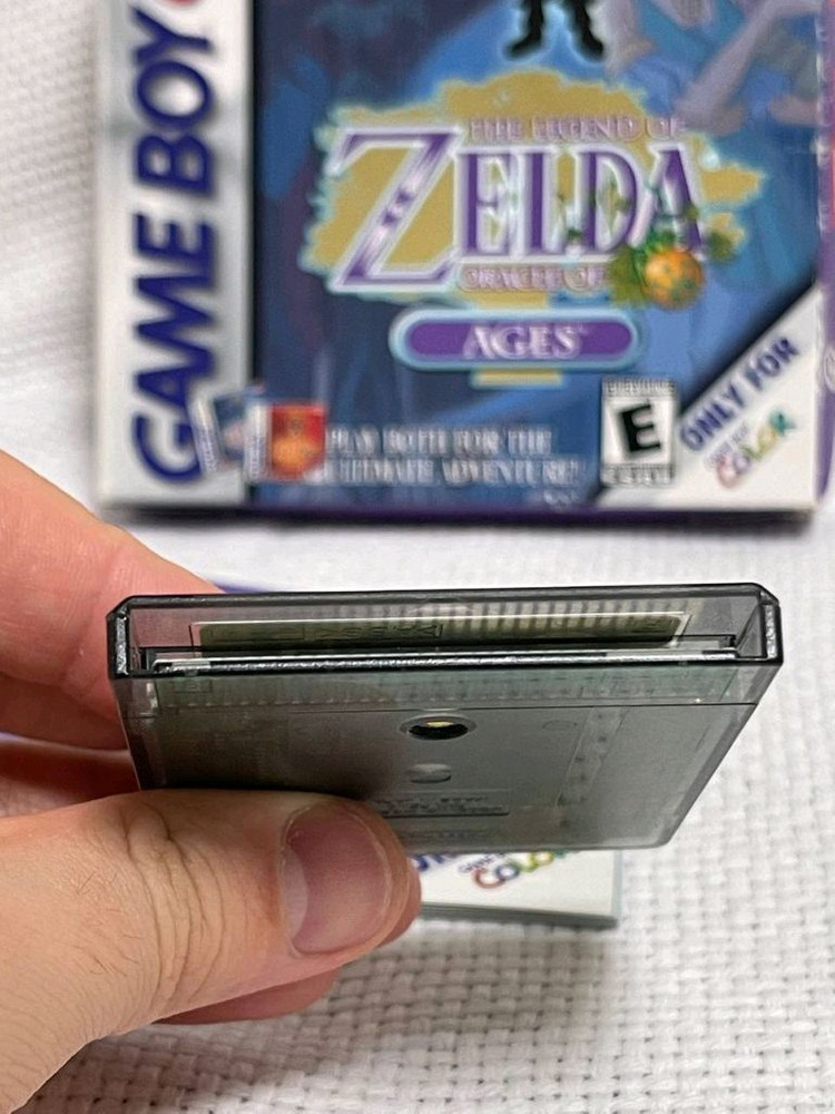 젤다의 전설 Oracle of Ages 정품 북미판 박스세트--6