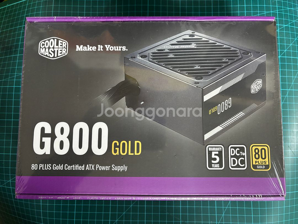 [미개봉] 쿨러마스터 G800 골드 파워서플라이--0
