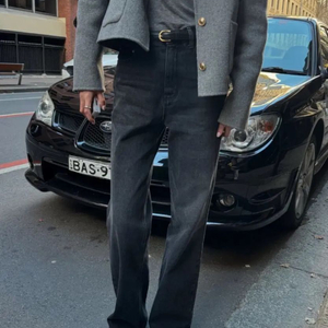 베뉴엣 헤드데님 블랙 숏 XS Head denim