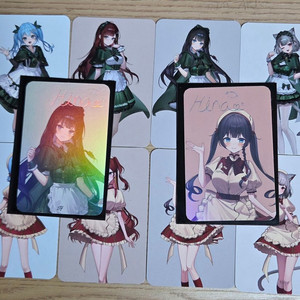 스텔라이브 쿠크다스 포토카드 히나 스페셜 2종+일반 8종 전체