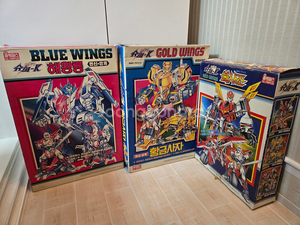 올림퍼스 슈퍼K 3종 (불사조, 해왕룡, 황금사자) 고전완구--0