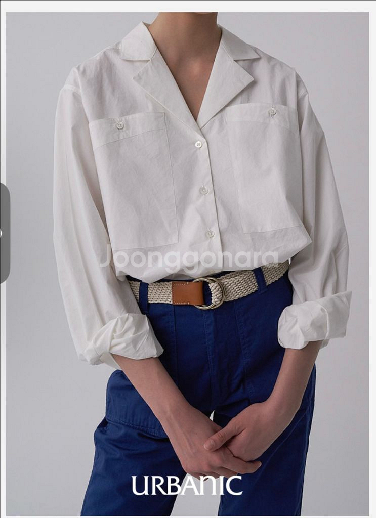 urbanic30 얼바닉 비앙코 셔츠--1