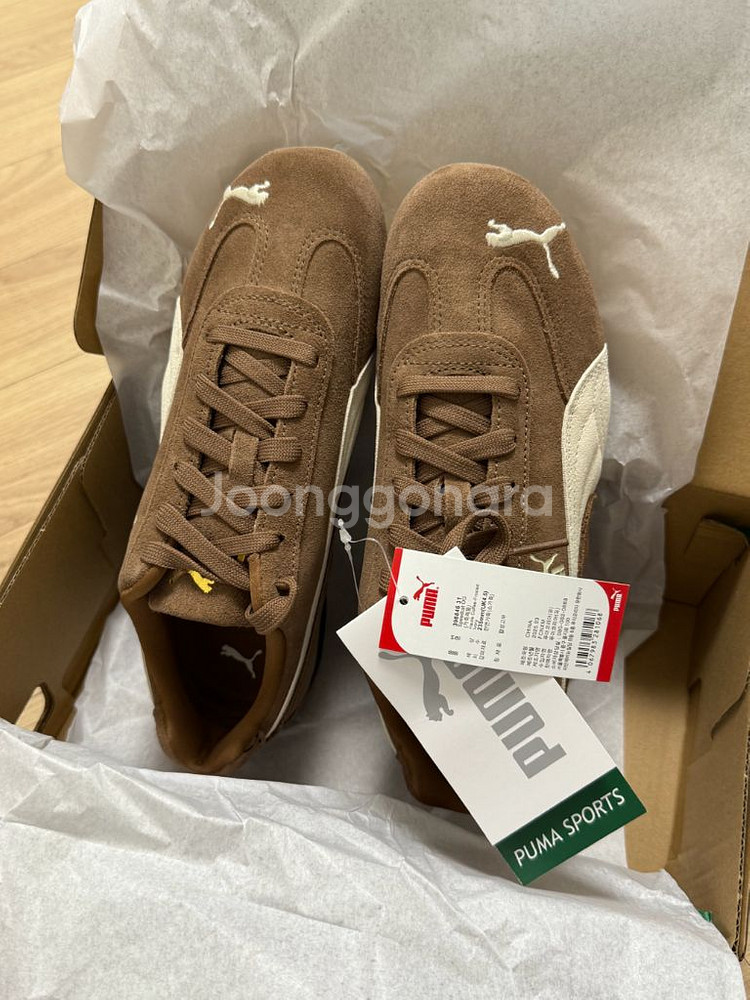푸마 스피드캣 OG 브라운 하우트커피 235 (새상품)--0