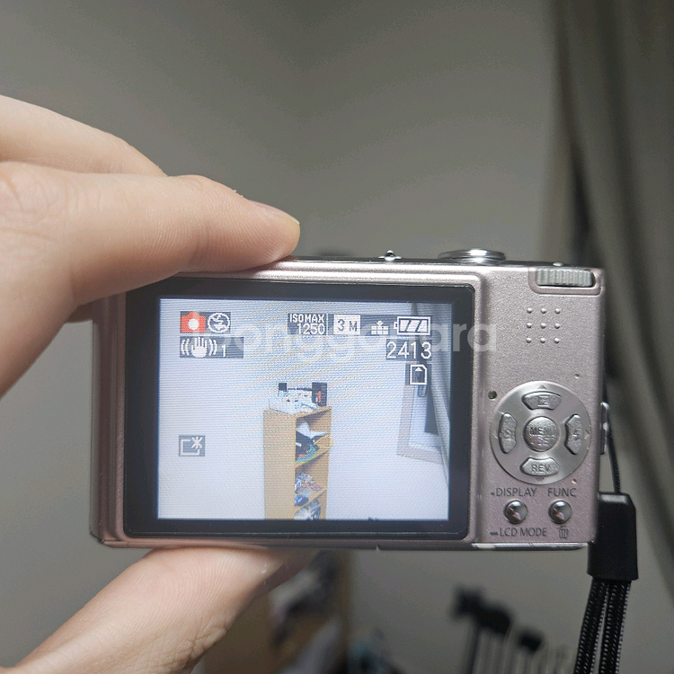 파나소닉 루믹스 DMC-FX33 핑크 빈티지디카 디지털--1