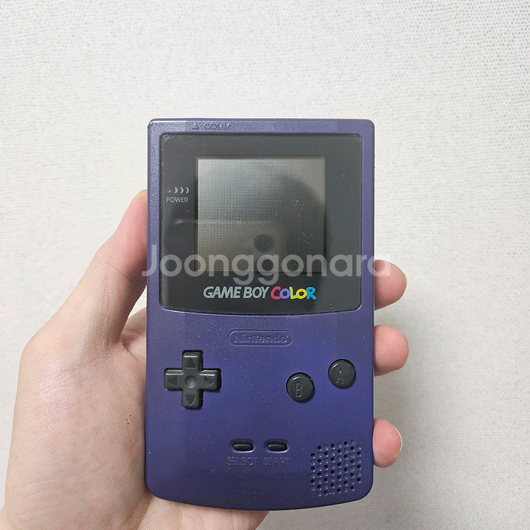 닌텐도 게임보이 컬러 퍼플 + 테트리스팩 세트--0