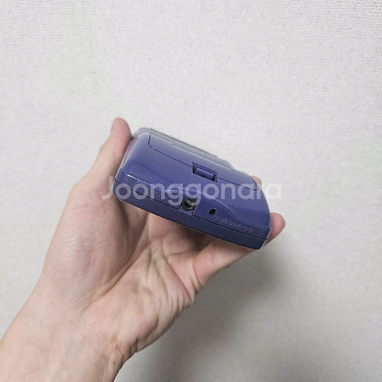 닌텐도 게임보이 컬러 퍼플 + 테트리스팩 세트--5