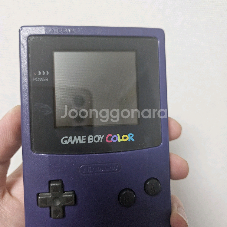 닌텐도 게임보이 컬러 퍼플 + 테트리스팩 세트--1
