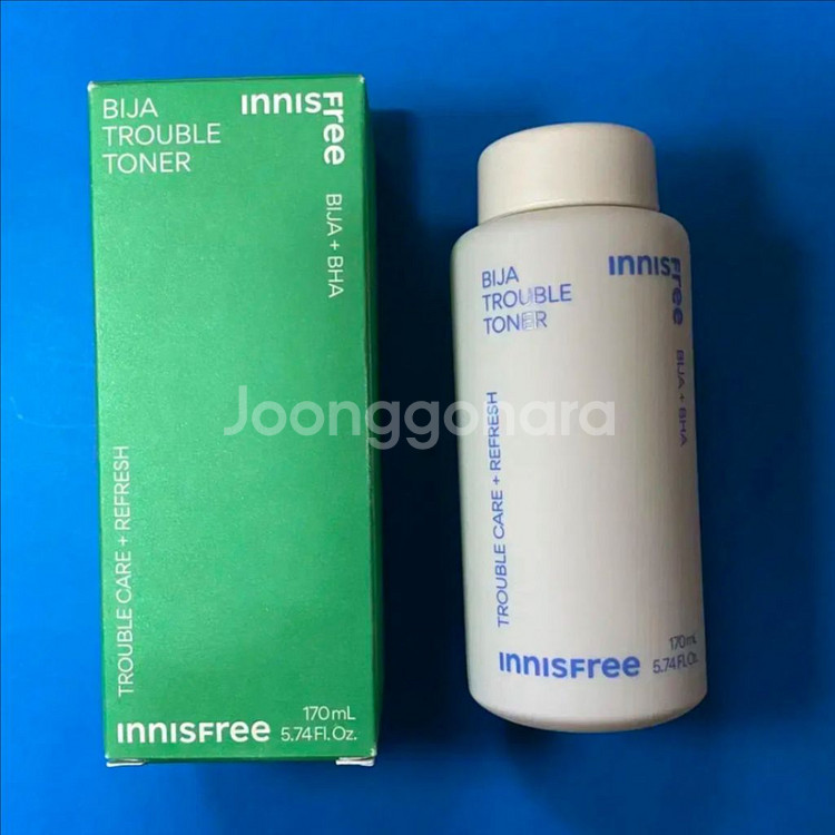 [새제품]이니스프리/리뉴얼 비자/트러블케어 토너170--0