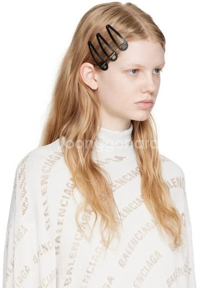 [ONE SIZE] 발렌시아가 홀리 XXL 스냅 헤어핀 클립 세트--1