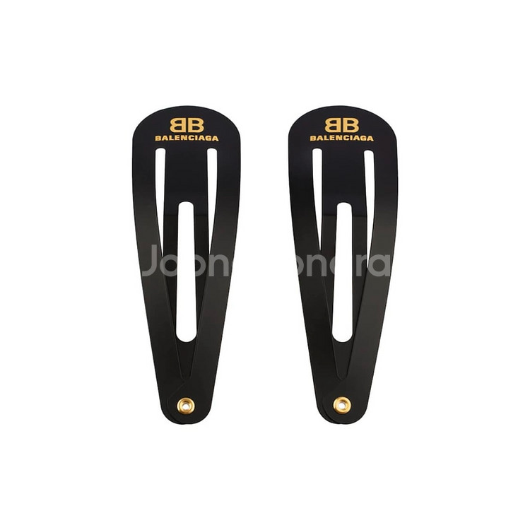 [ONE SIZE] 발렌시아가 홀리 XXL 스냅 헤어핀 클립 세트--3