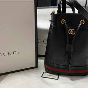 구찌 오피디아 레더 버킷백