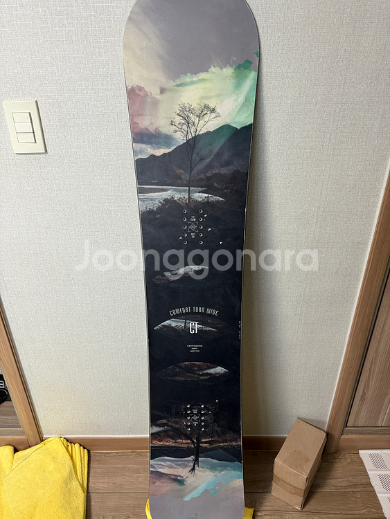 오가사카 스노우보드 데크 와이드 158cm--0