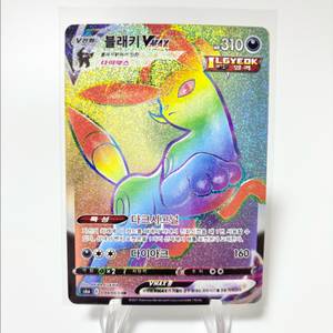 블래키 Vmax HR 포켓몬카드 이브이히어로즈 이브이즈 고양이