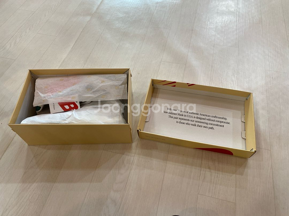 뉴발란스992 마쉬그린 오타니신발265사이즈--4