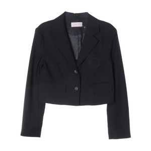 [M]로라로라 블랙 크롭 블레이저 프레피룩 자켓 재킷