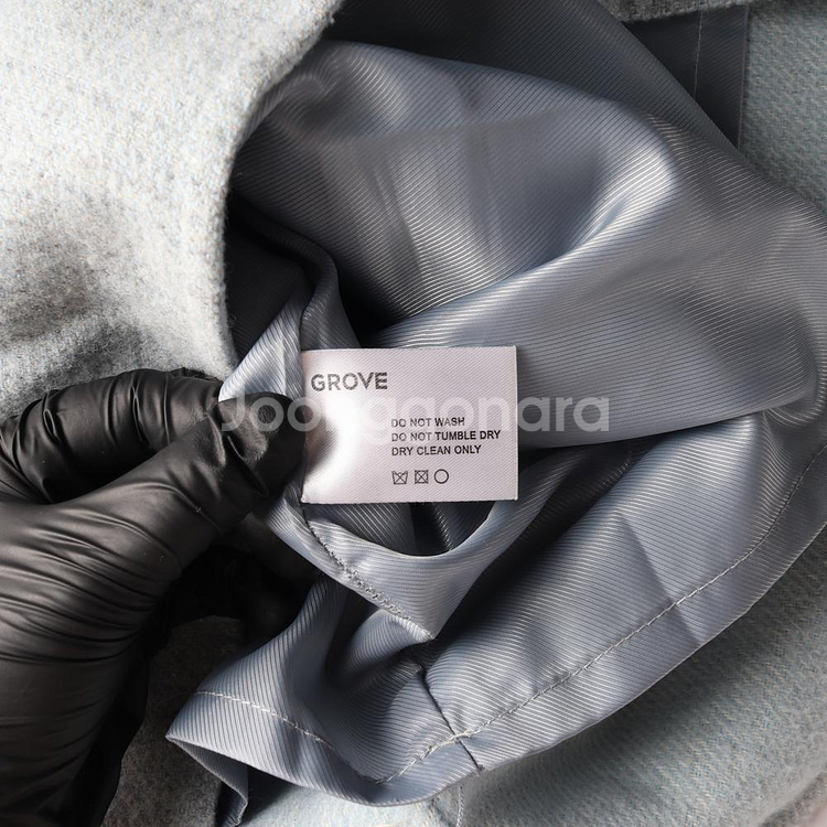 [S]그로브 스카이블루 포켓 샤론 미니 스커트 치마--6