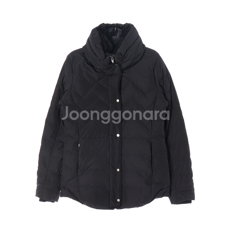 [S]캘러웨이 골프 구스다운 블랙 하이넥 패딩 점퍼 파카--0