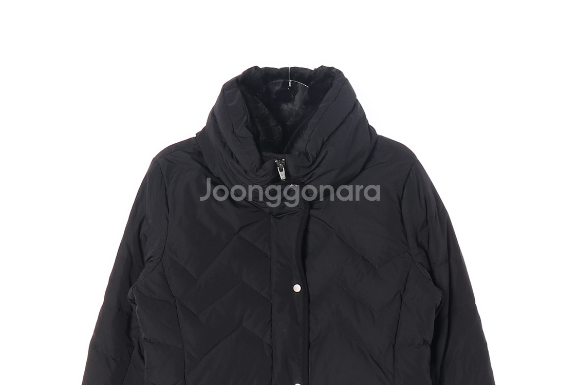 [S]캘러웨이 골프 구스다운 블랙 하이넥 패딩 점퍼 파카--1