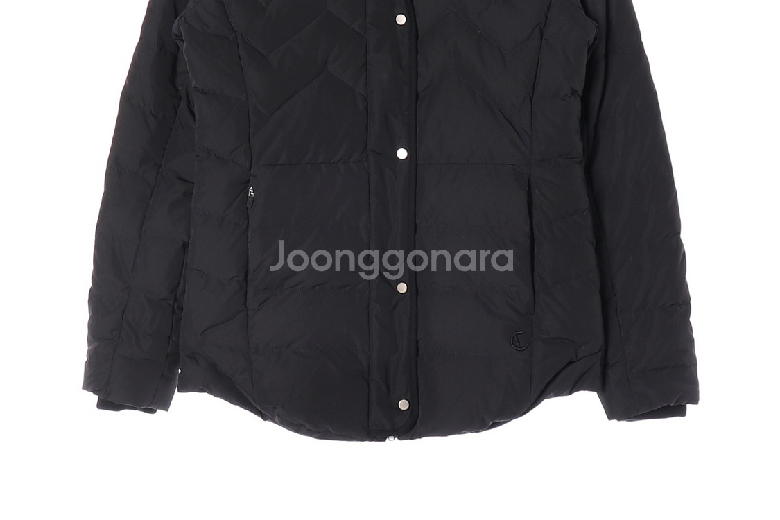 [S]캘러웨이 골프 구스다운 블랙 하이넥 패딩 점퍼 파카--2