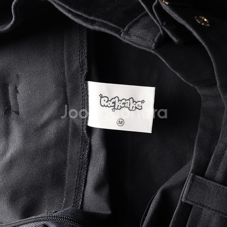 [M]락케이크 네이비 더블 벨트 미니 플리츠 스커트 치마--4