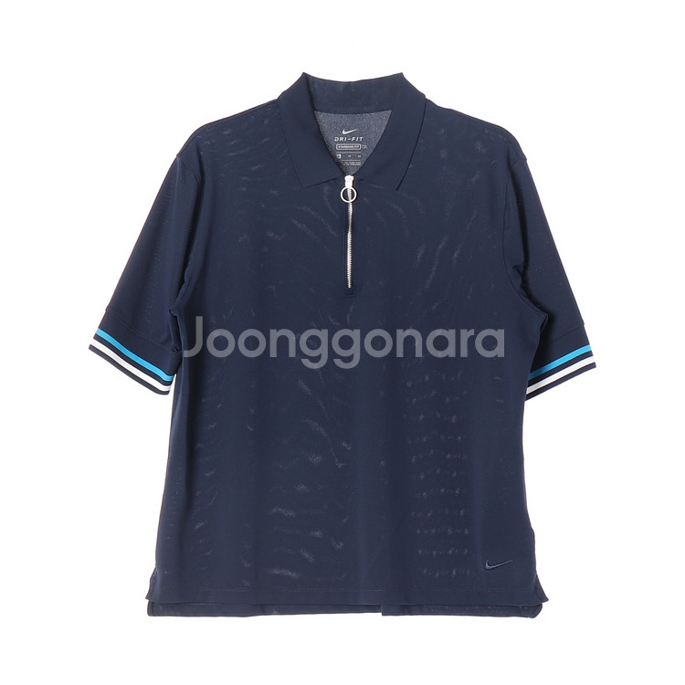 [XL]나이키 네이비 드라이핏 하프집업 카라티 폴로 티셔츠--0