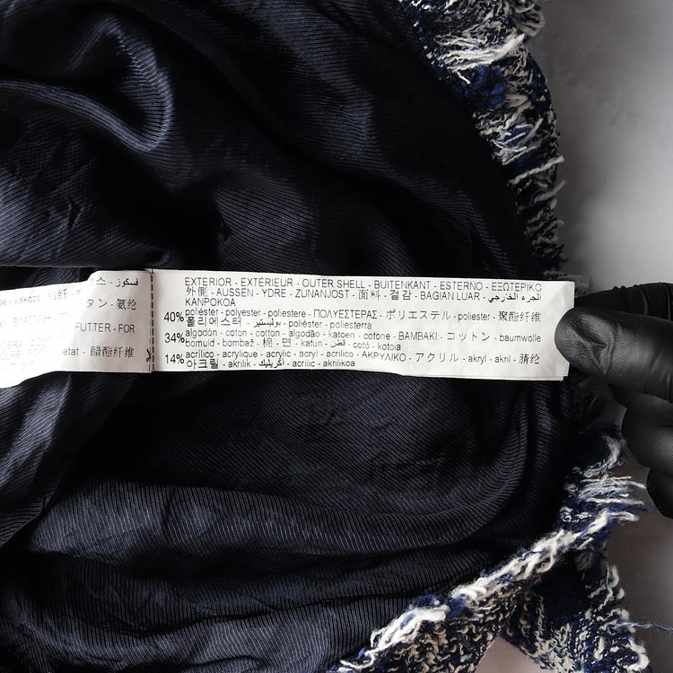 [XS]자라 네이비 트위드 뷔스티에 오버롤 멜빵 미니 스커트 원피스--6