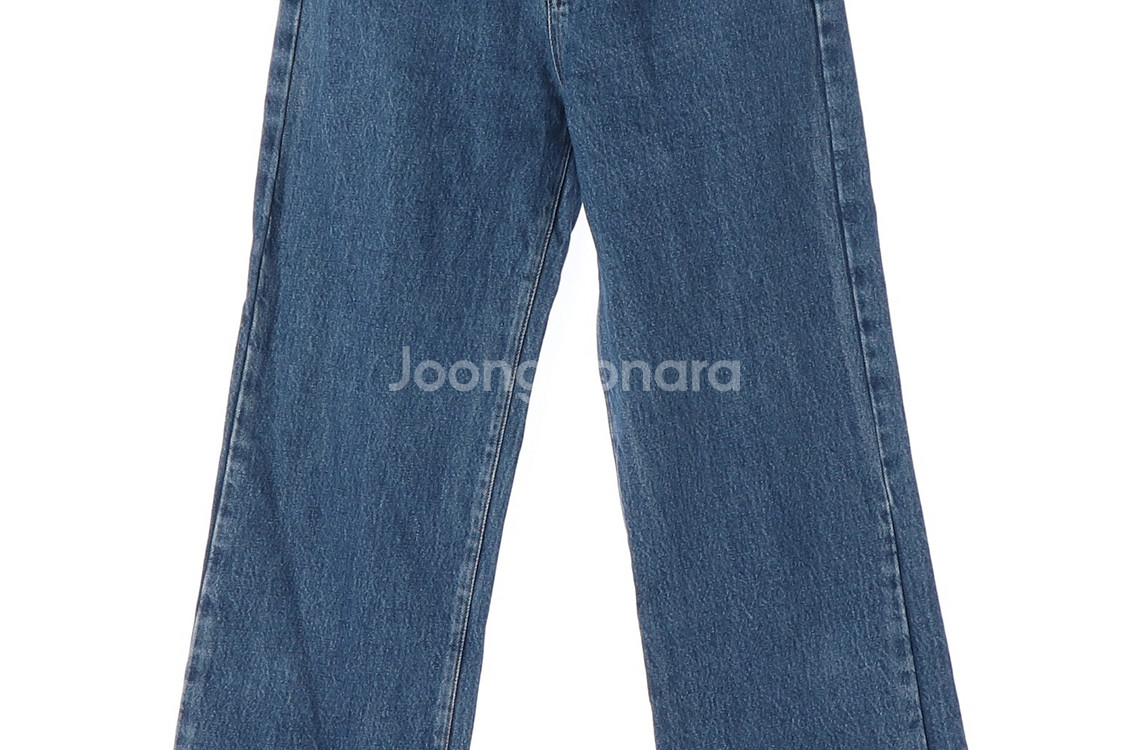 [XS]자라 중청 와이드 스트레이트 데님 청바지--2