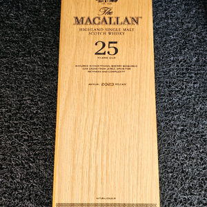 맥켈란 25년산 공병