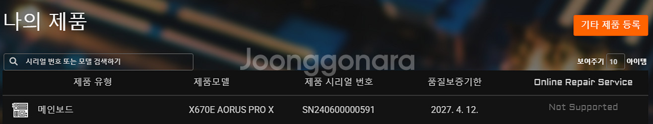 기가바이트 X670E AORUS PRO X AM5--4