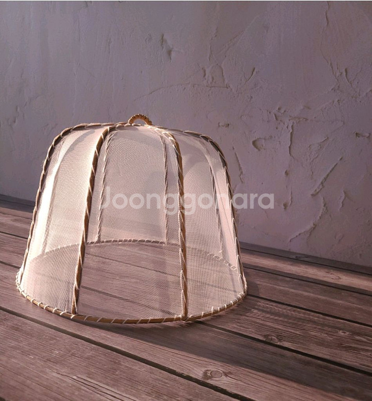 태국 망사 식탁 테이블 밥상 음식 푸드 커버 덮개--0