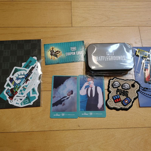 배틀그라운드 키캡+키링외