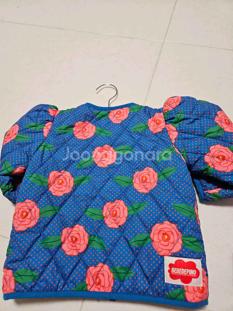 베베드피노 로즈 경량 패딩 100--1