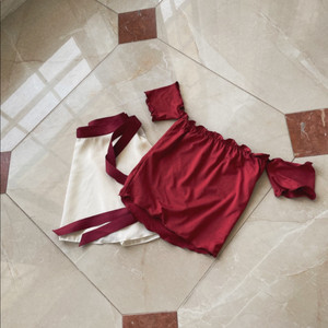 르니끄폴웨어 반팔워머 레드