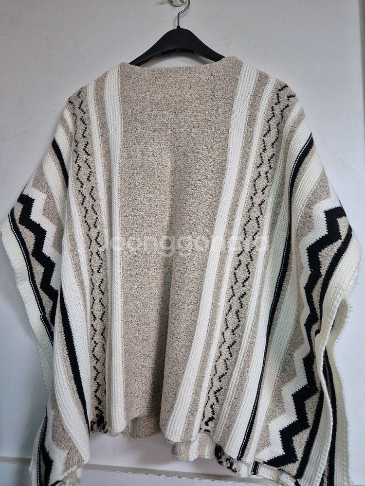 자라 걸즈 케이프 스타일 니트 망토 판쵸 Free--1