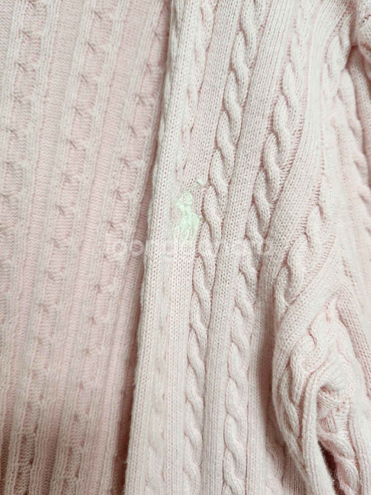 폴로 걸즈 가디건 핑크 XL--8