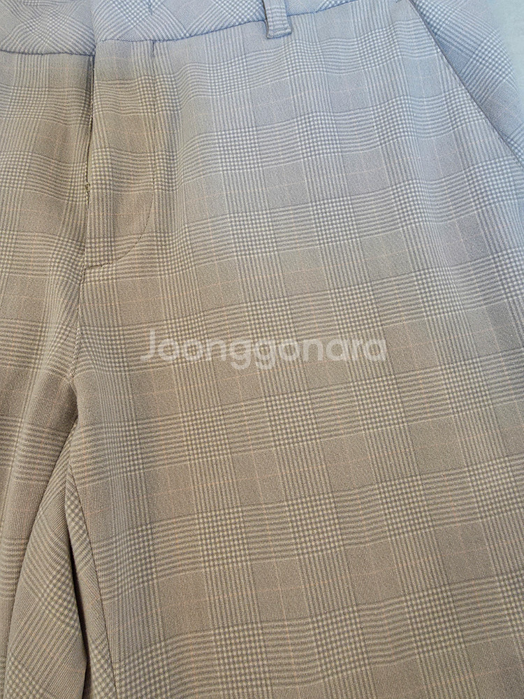 [택포] 타이틀리스트 남성 체크 바지 85(33)--1