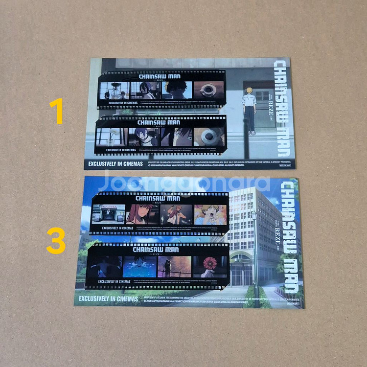 체인소맨 필름 1번 3번 카페 수영장 덴지 레제 마키마 6주차 특전--0