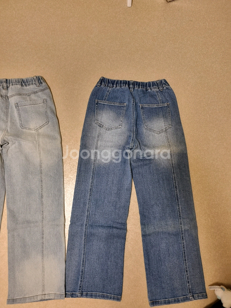 여아 청바지 4벌 세트--1